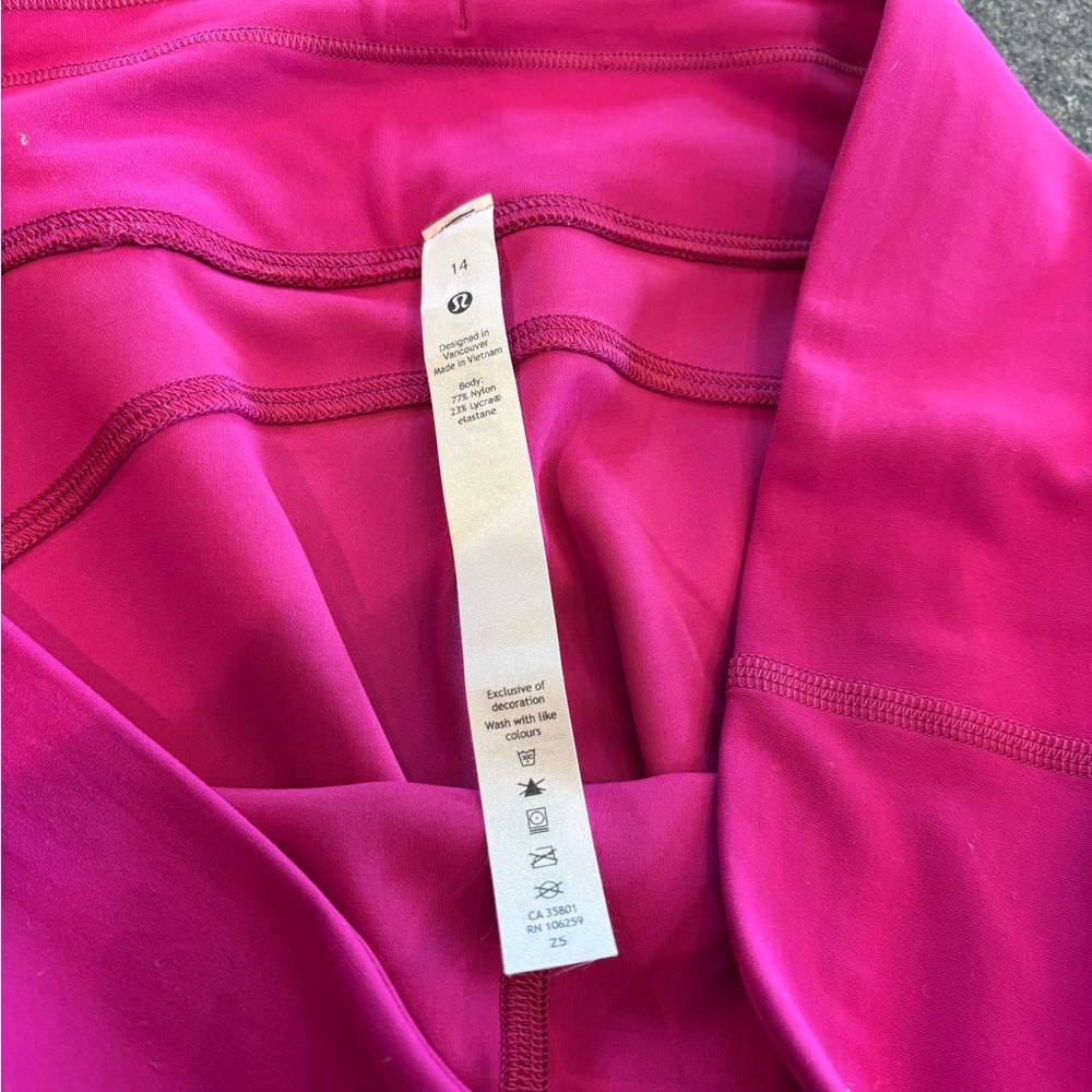 lululemon athletica Pink Leggings